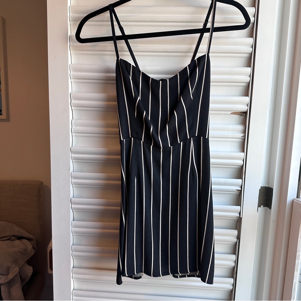 Reformation mini dress‎ stripe